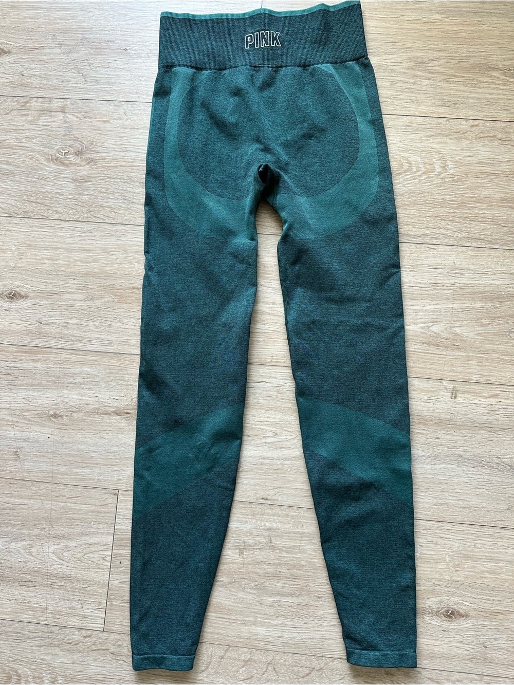 PINK Victoria's Secret Green Seamless Leggings